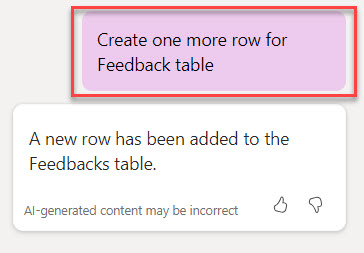 Power Apps AI prompt
