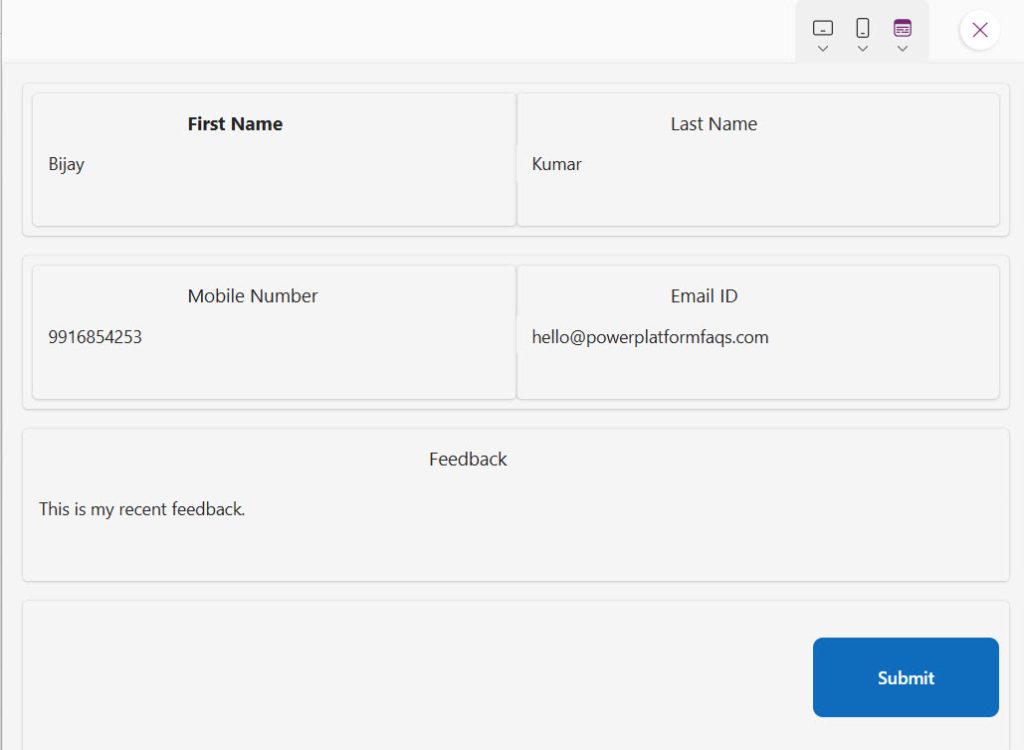 How to use containers in Power Apps canvas app