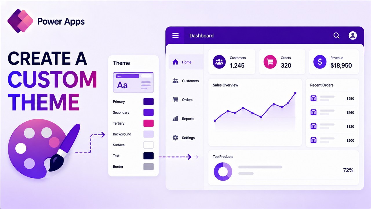 Create a Custom Theme in Power Apps