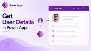 Get User Details in Power Apps