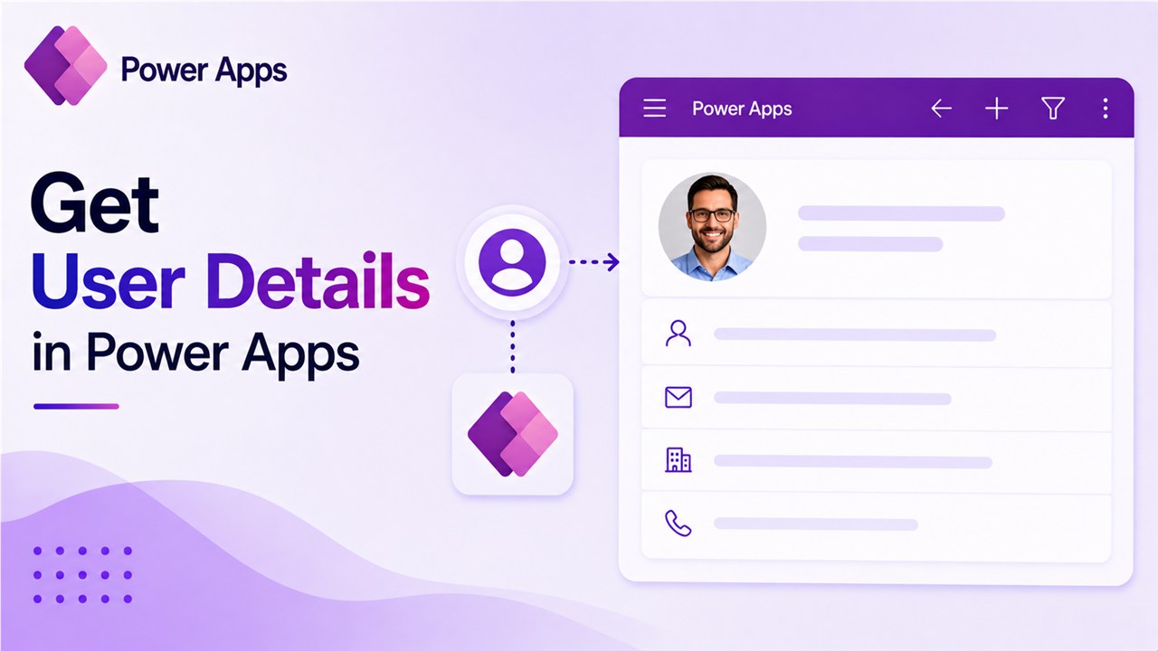 Get User Details in Power Apps