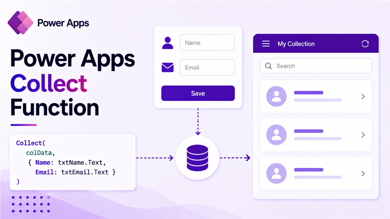 Power Apps Collect Function