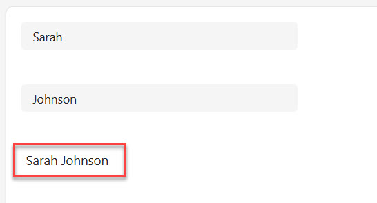 Power Apps Concatenate Strings