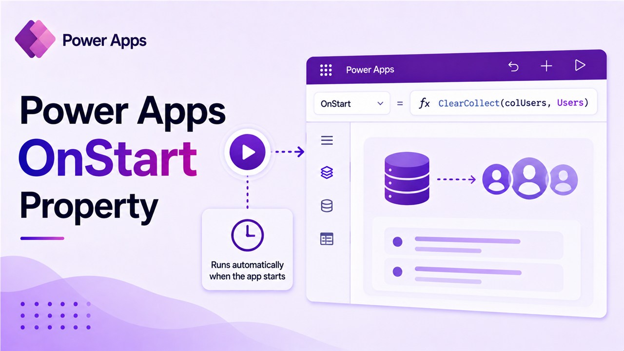 Power Apps OnStart Property