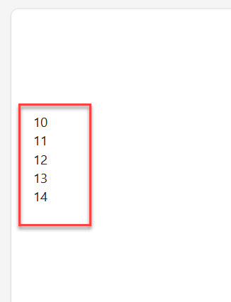 Power Apps sequence function