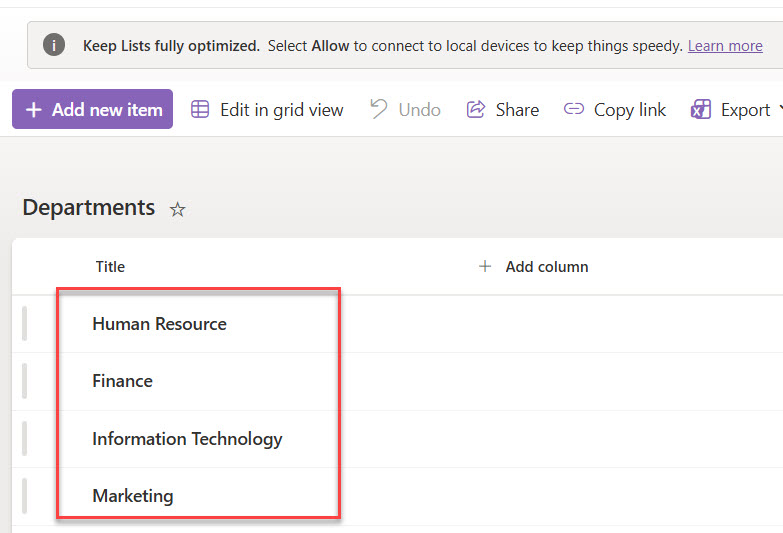 Power Apps set dropdown default value from SharePoint list
