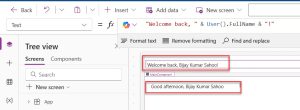 Get User Details in Power Apps