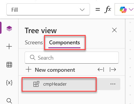 Power Apps components tutorial
