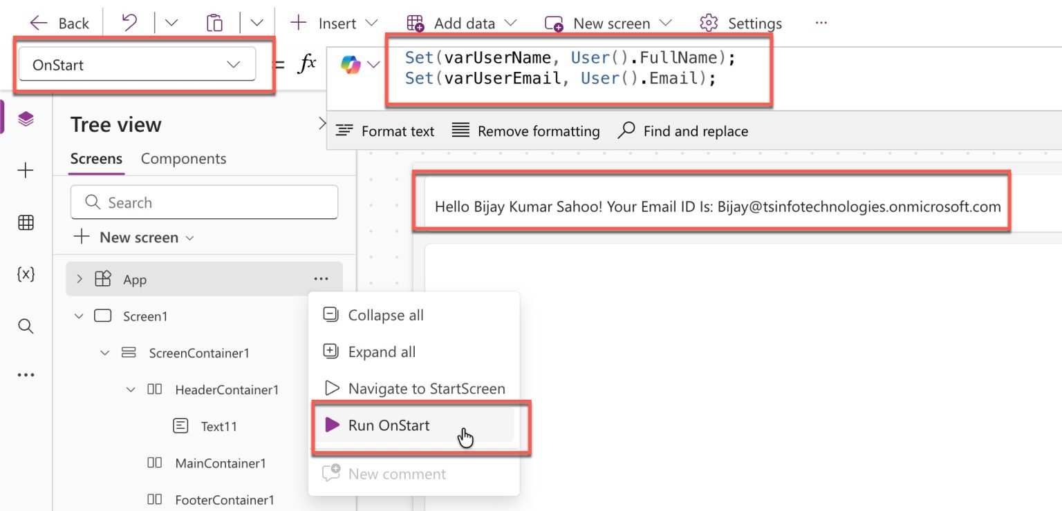 Power Apps OnStart Property [With Examples] - Power Platform FAQs