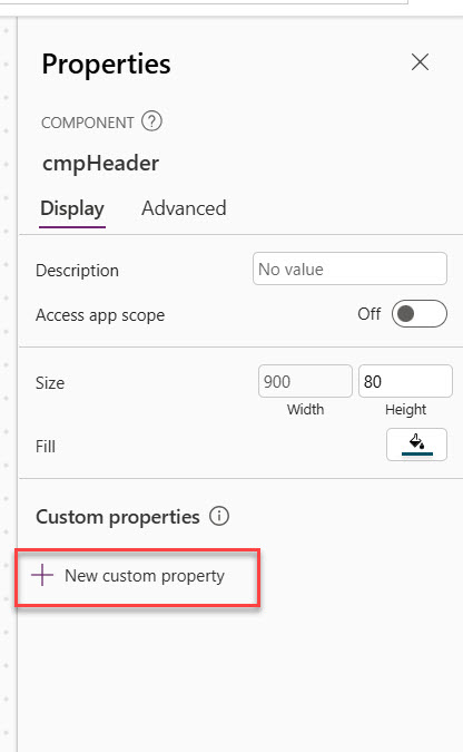 create components in Power Apps