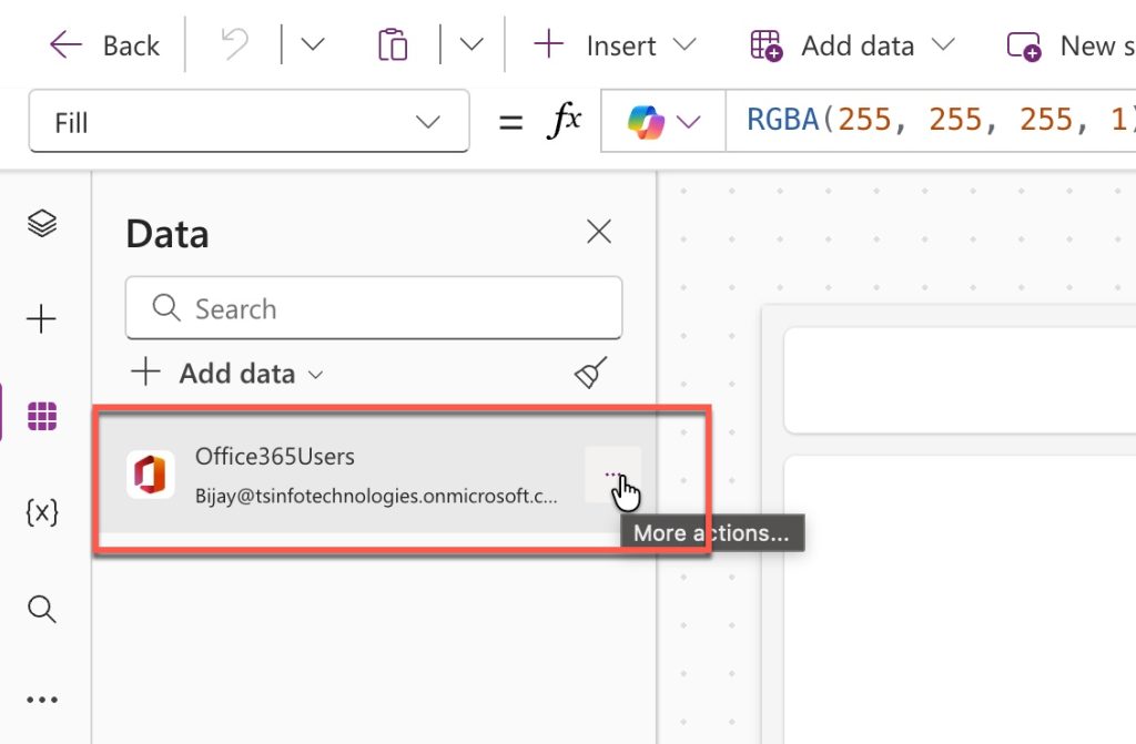 get manager details for current user in power apps
