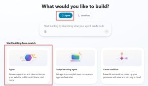Create Your First AI Agent In Microsoft Copilot Studio