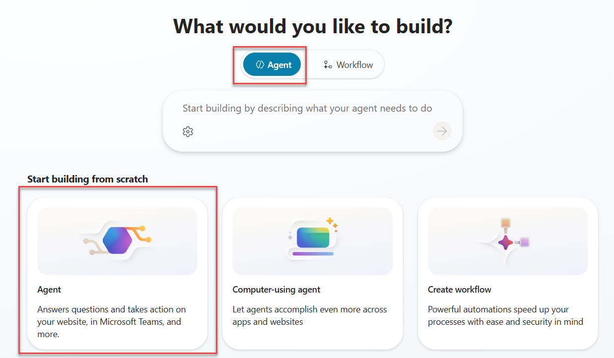 Create Your First AI Agent In Microsoft Copilot Studio