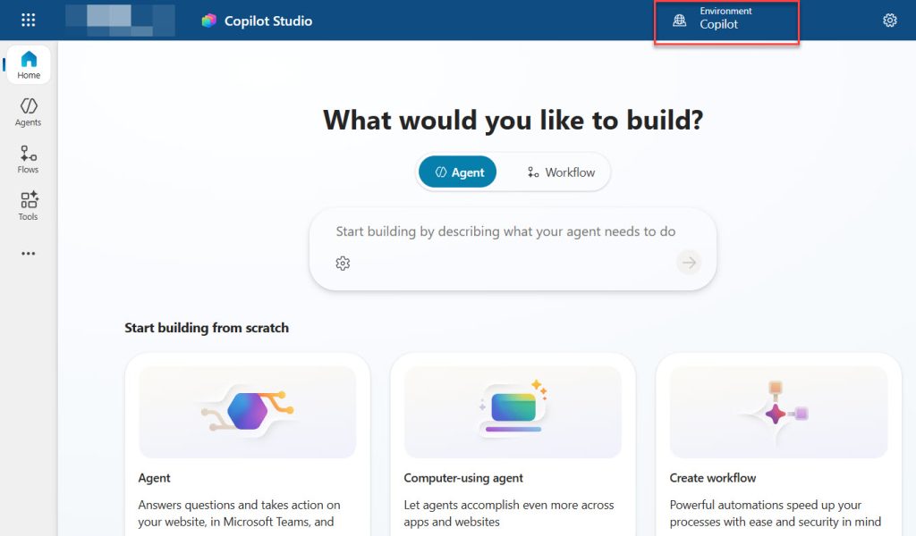 Create Your First Agent in Microsoft Copilot Studio