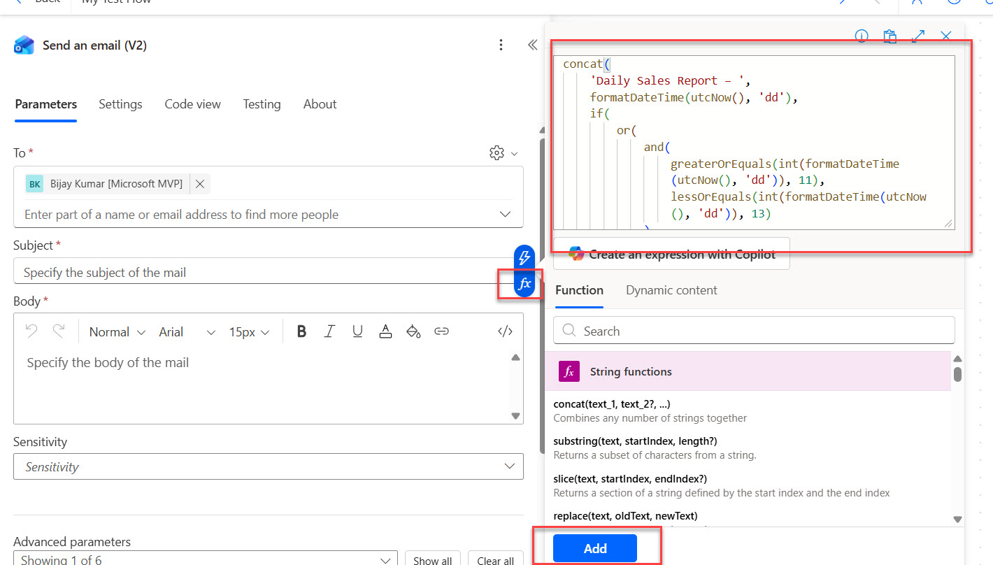 Format Dates with Ordinal Suffixes Power Automate