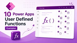 Power Apps User Defined Functions Examples
