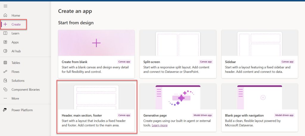 Power Apps modern form control
