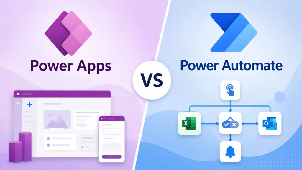 Power Apps vs. Power Automate
